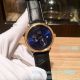 Copy Omega De Ville Automatic Watch Blue Moonphase Dial Gold Bezel - 副本_th.jpg
